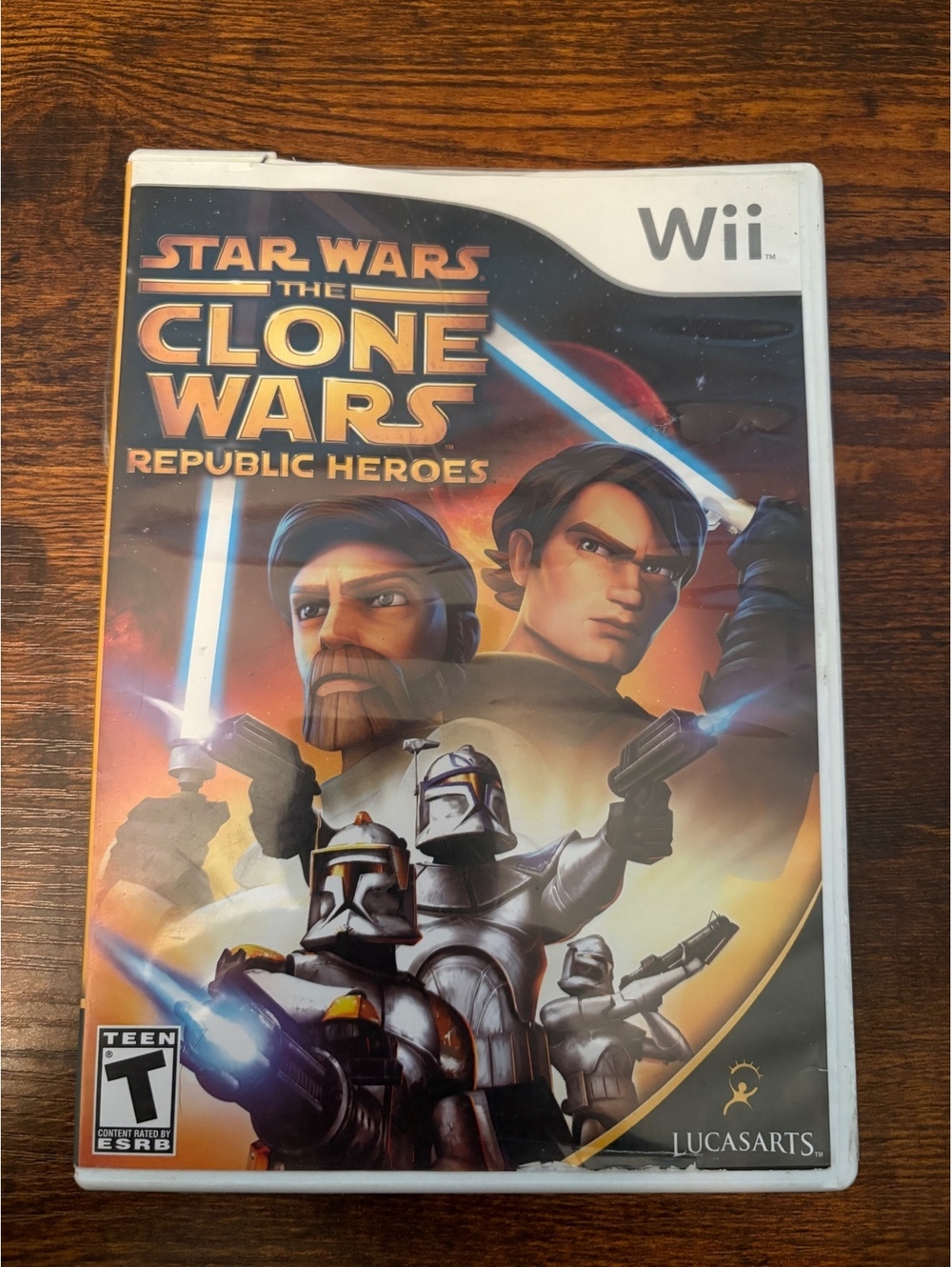 Star Wars The Clone Wars: Republic Heroes Nintendo Wii – Complete w/ Manual